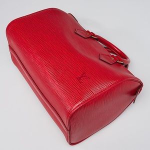 SOLD! Stunning! Red Epi Louis Vuitton Speedy 25